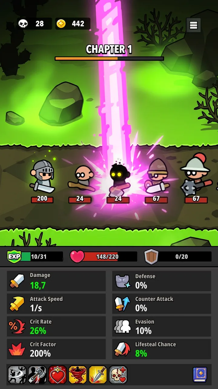 Epic Idle Journey: RPG Battle screenshot 1