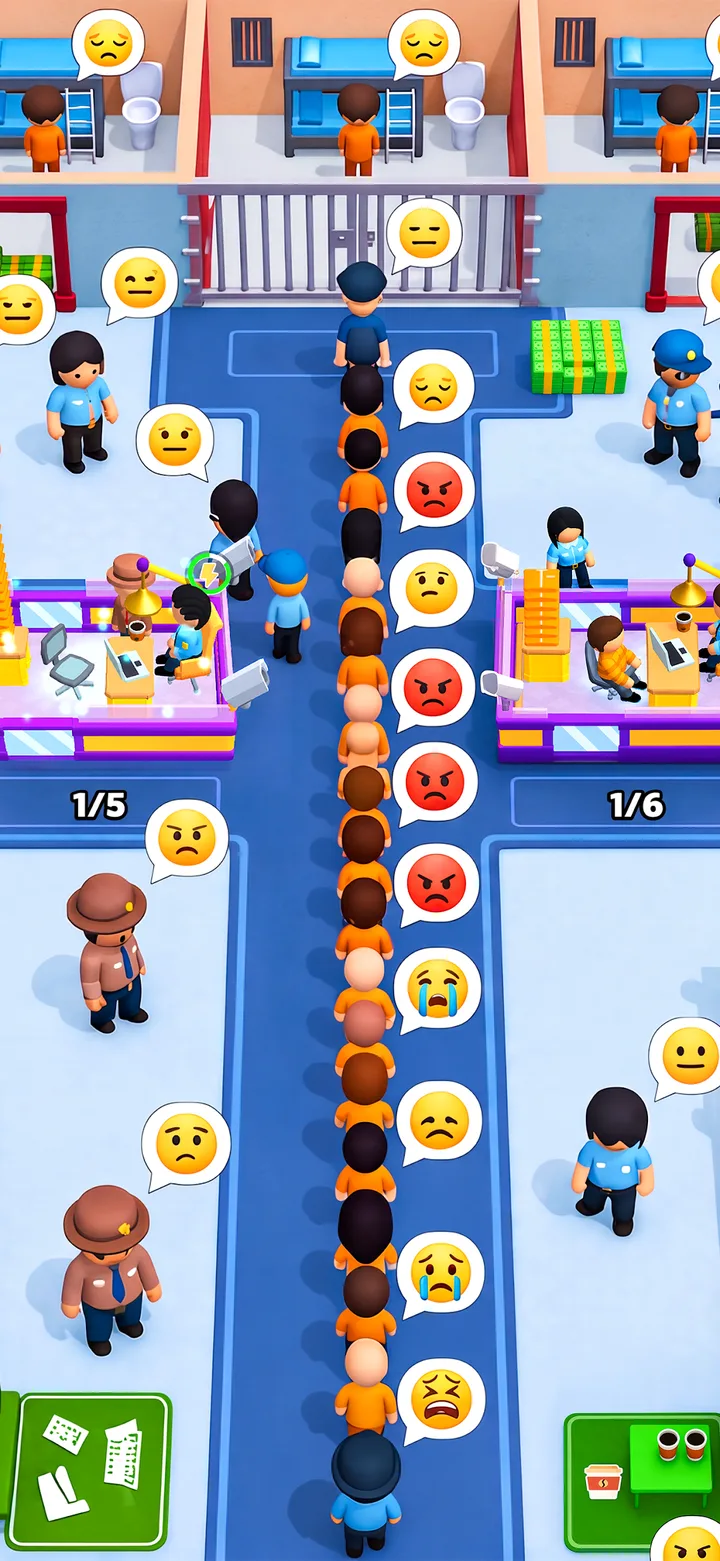Police Station Idle screenshot 2