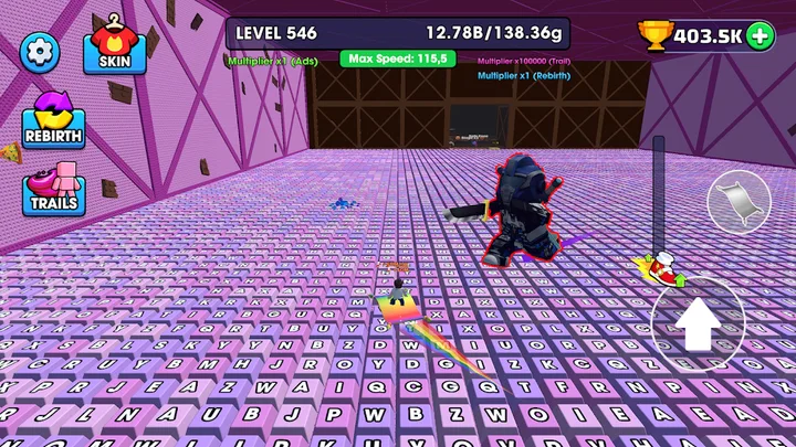 Keyboard Escape: Speed Parkour screenshot 3