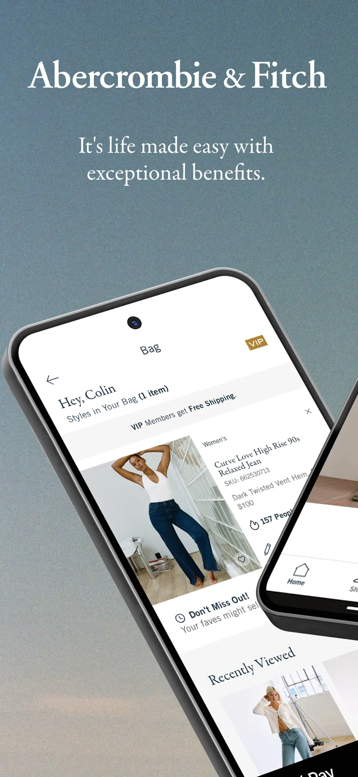Abercrombie & Fitch screenshot 1