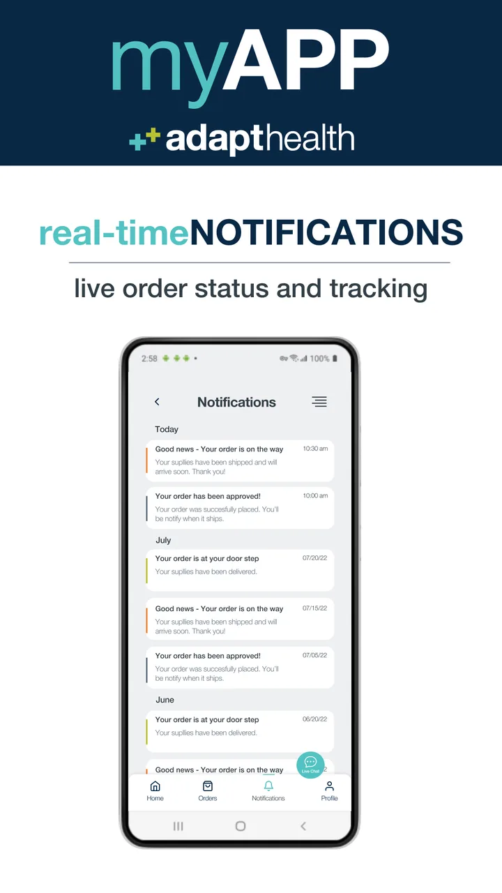 myAPP by AdaptHealth screenshot 3