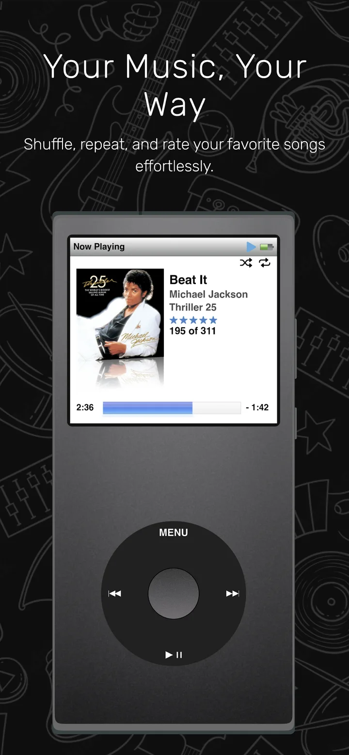 ClassiPod screenshot 2