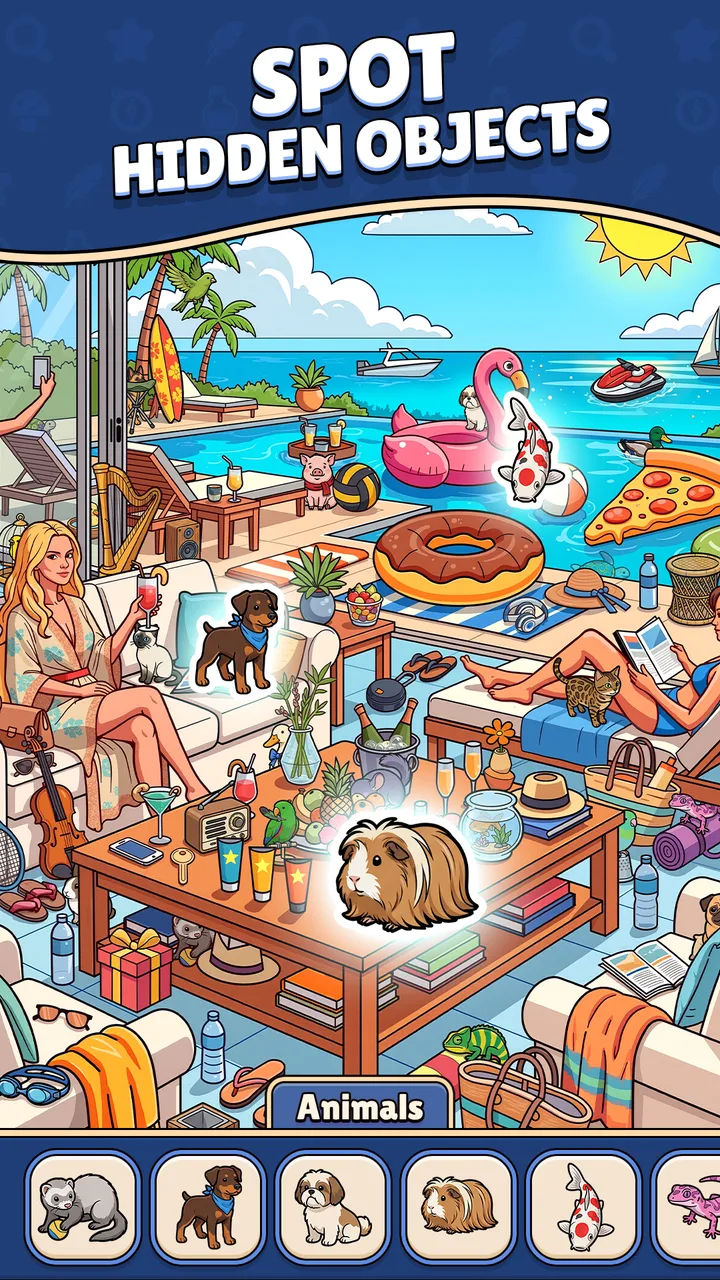 Find Em All! - Hidden Objects screenshot 1