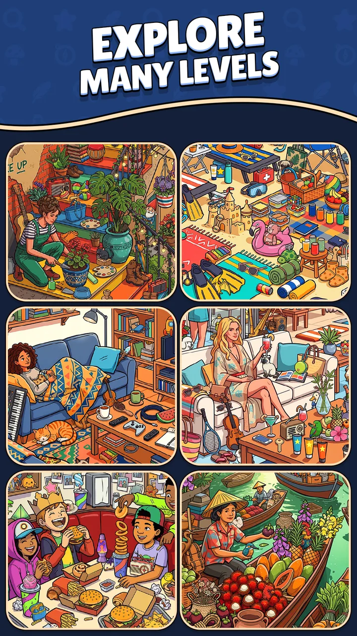 Find Em All! - Hidden Objects screenshot 4