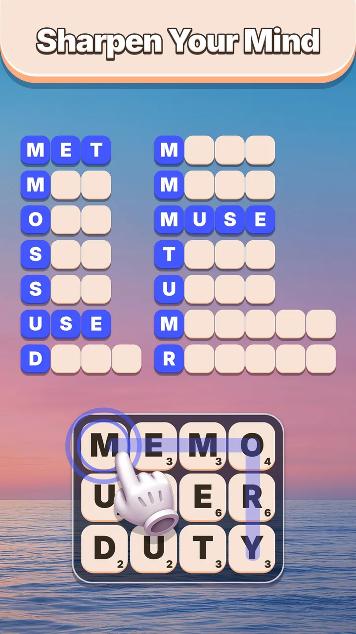 Word Tiles - Relaxing Puzzle screenshot 3