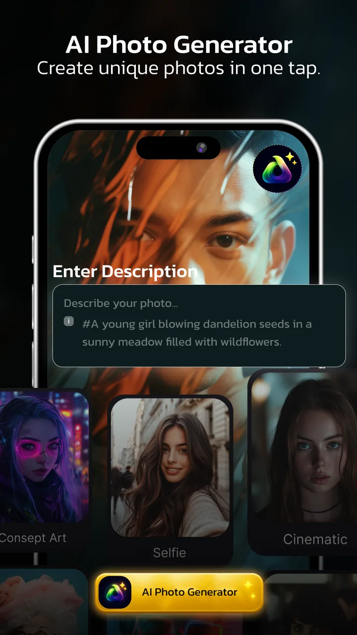 AI Photo Generator－Enhance Pic screenshot 1