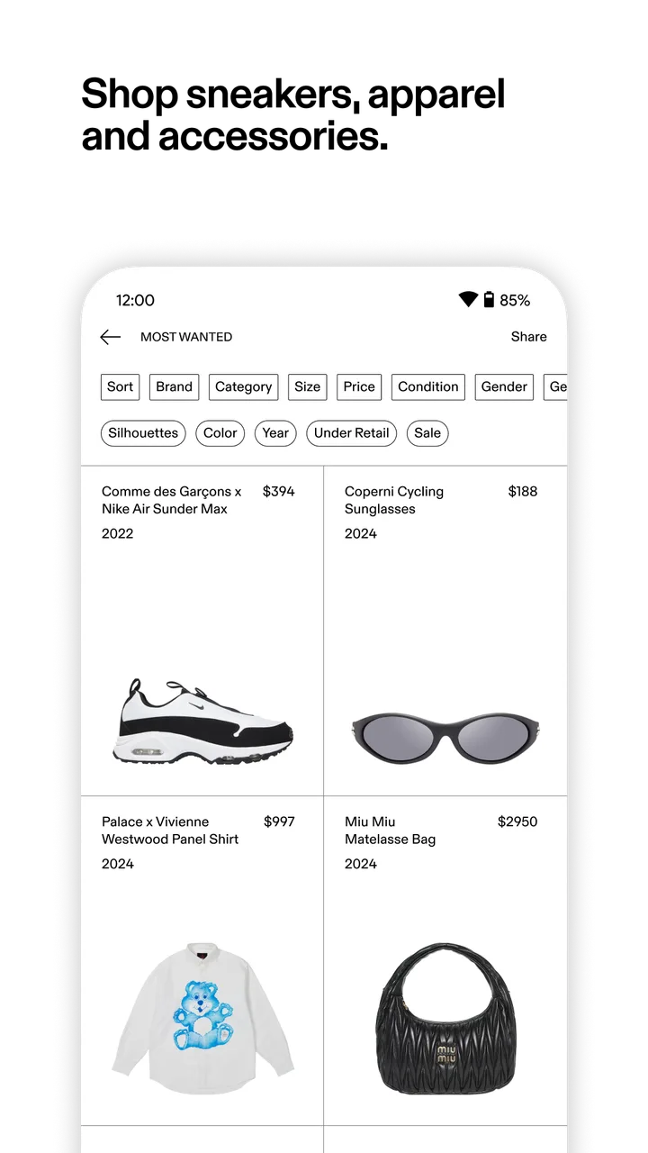 GOAT – Sneakers & Apparel screenshot 1