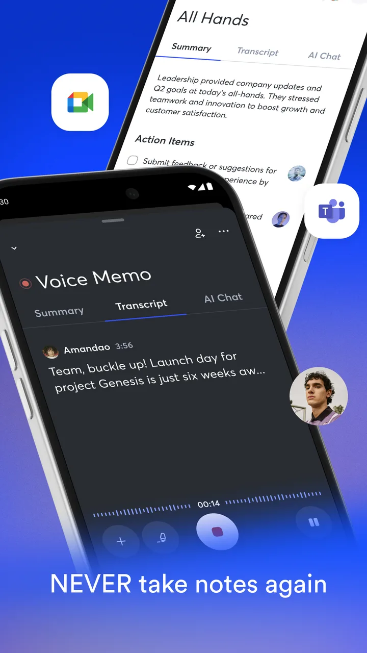 OtterAI Transcribe Voice Notes screenshot 2