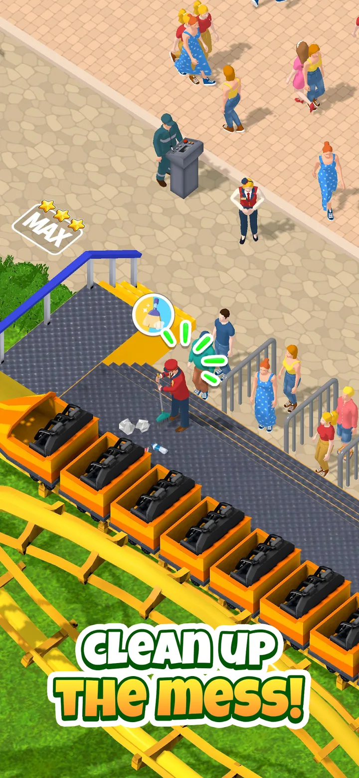 Theme Park Manager screenshot 1