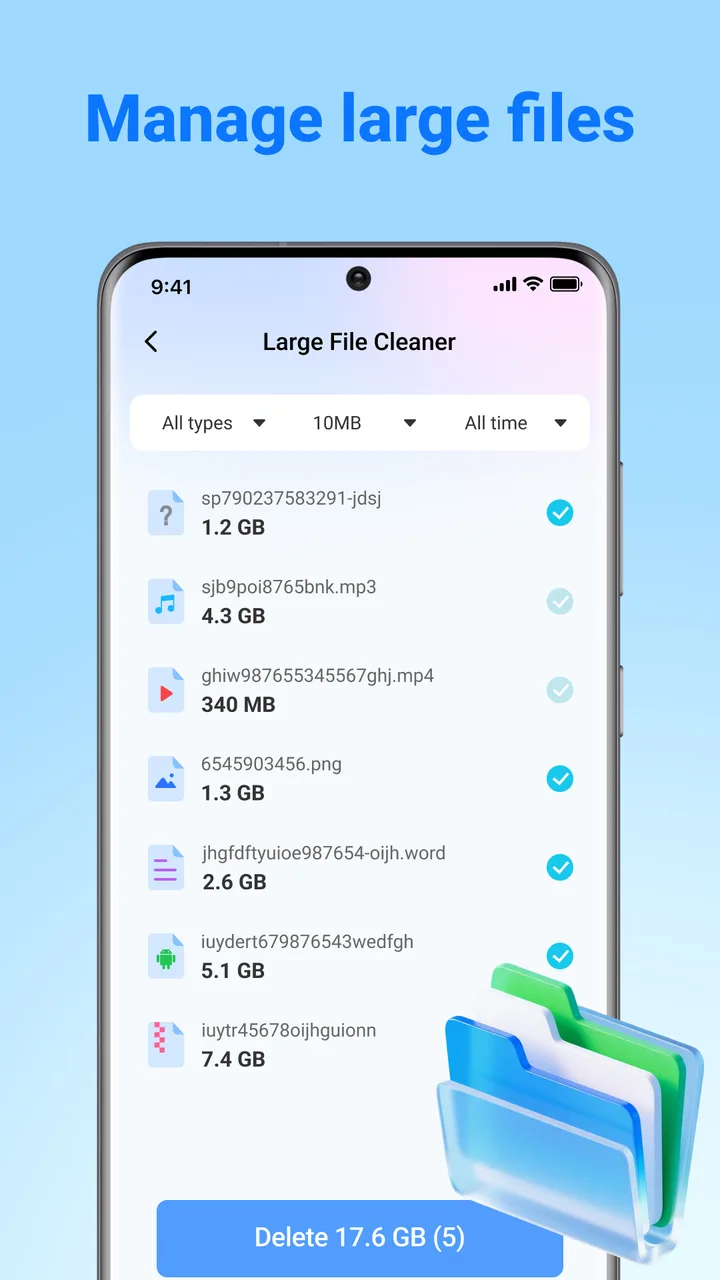 AlphaClean: Junk Cleaner screenshot 2