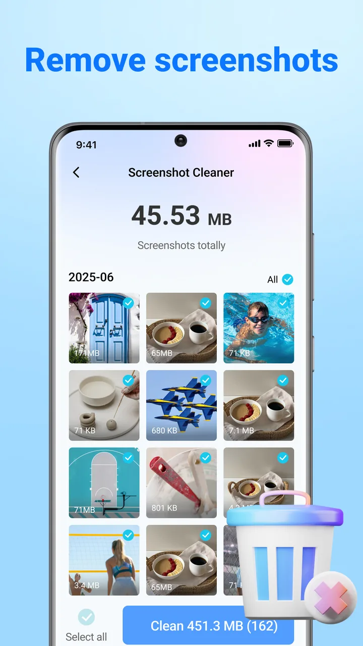 AlphaClean: Junk Cleaner screenshot 3