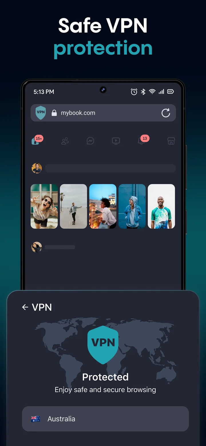Aloha Browser - Private VPN screenshot 2