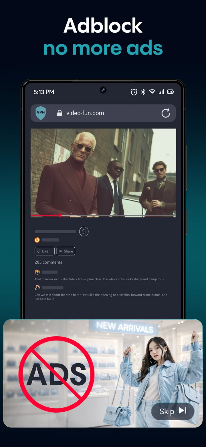 Aloha Browser - Private VPN screenshot 3