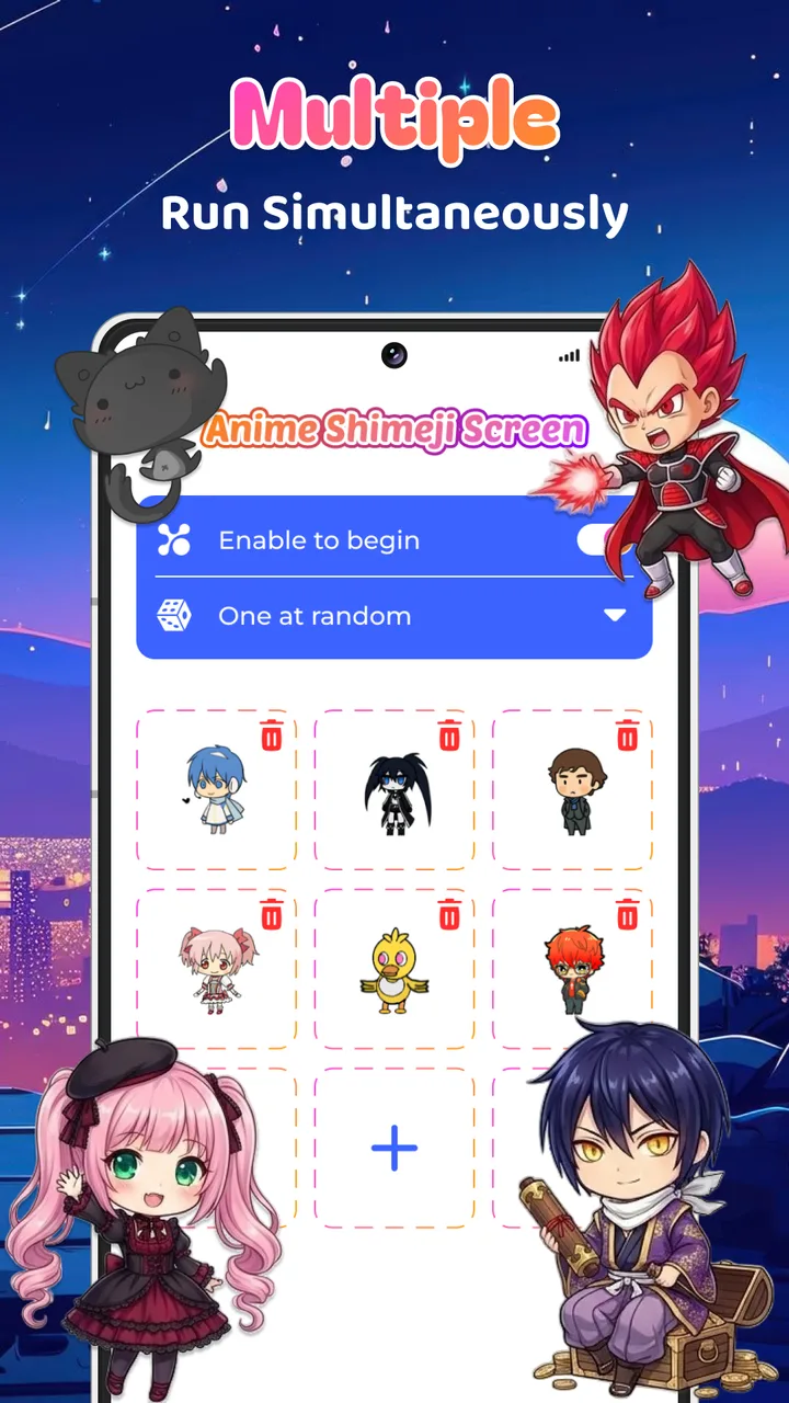 Live Anime Shimeji Screen Pets screenshot 1