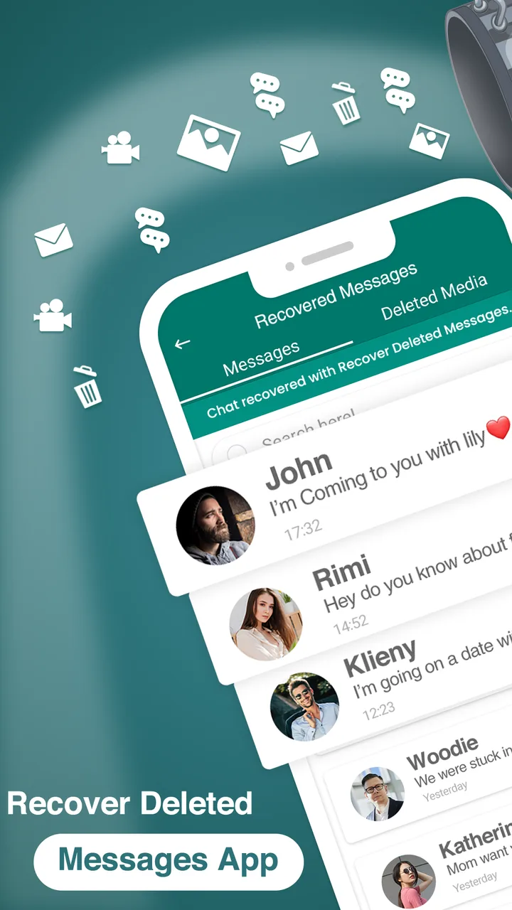 Recover Deleted Messages App screenshot 1