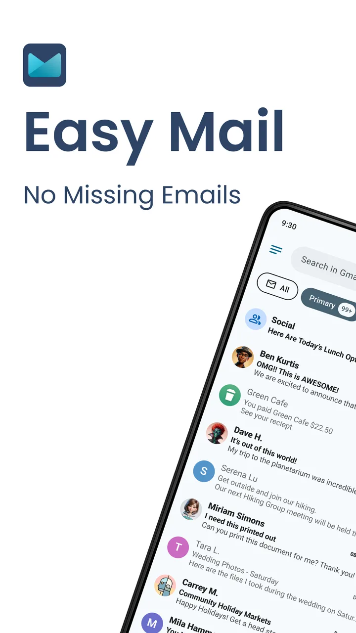 Easy Mail - Email Launcher screenshot 2