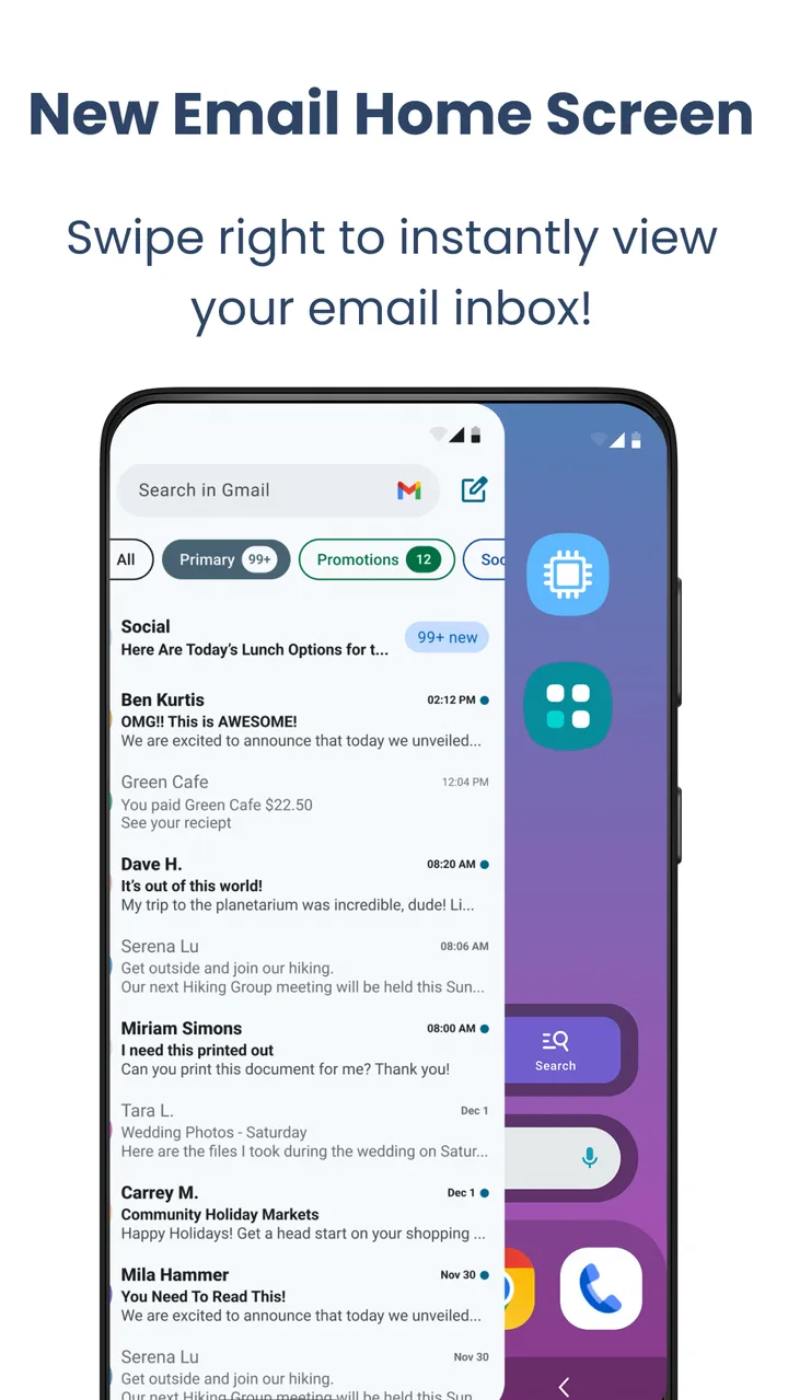 Easy Mail - Email Launcher screenshot 4
