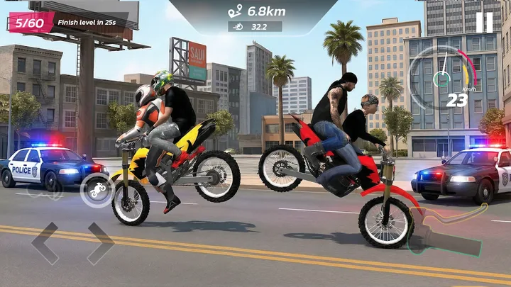 Traffic Moto Rider City screenshot 3