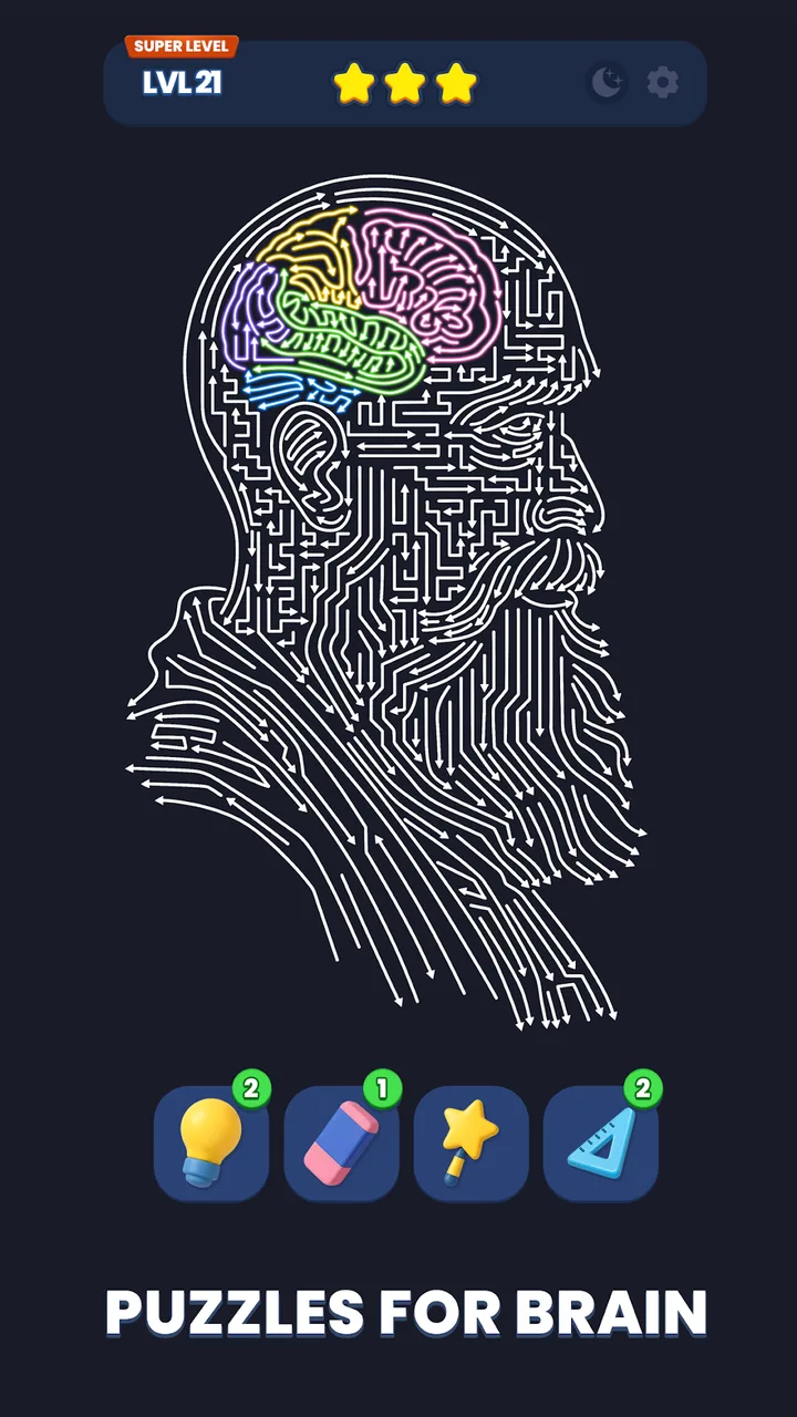 Point Out: Color Escape Puzzle screenshot 1