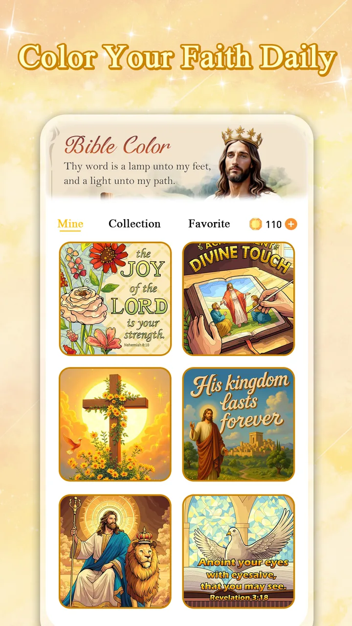 Bible Color Paint By Number screenshot 4