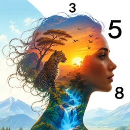 Whimsy Color By Number Game icon