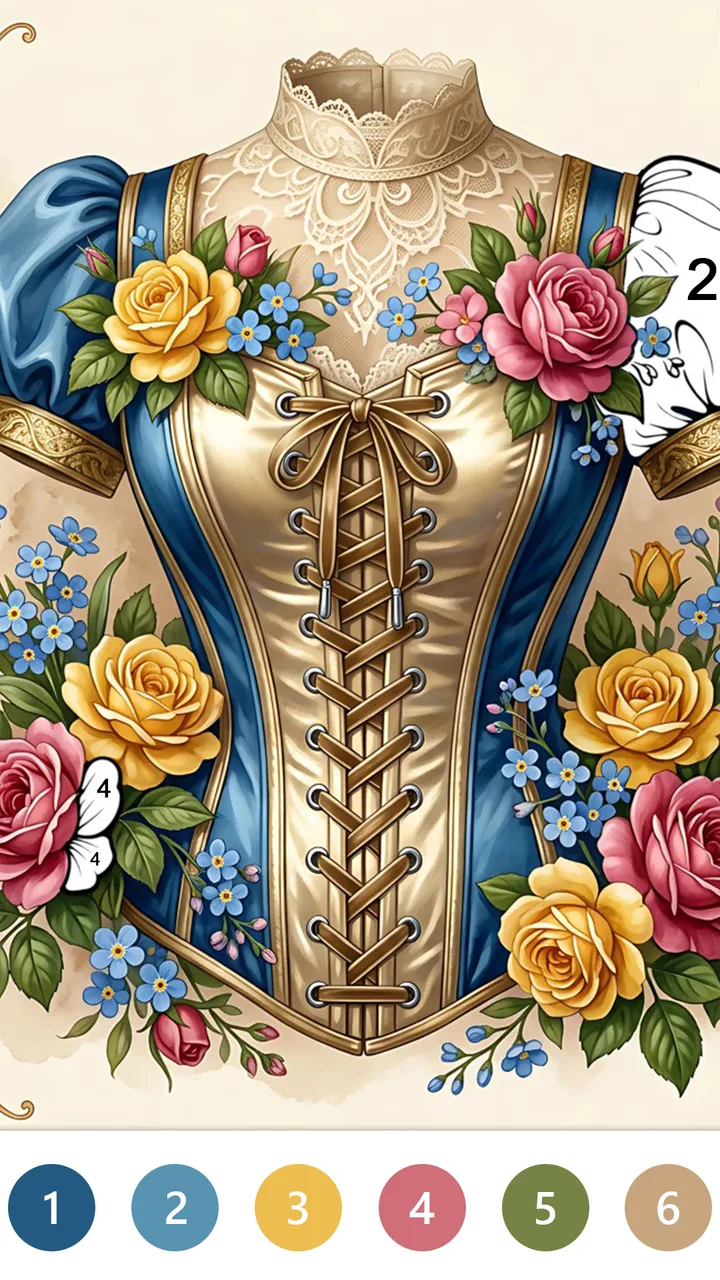 Victorian Coloring Book screenshot 4