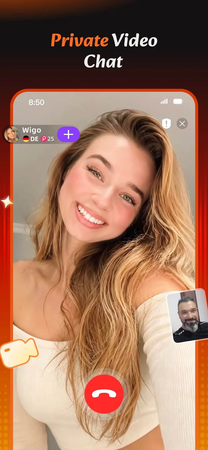 Wigo Live-Live Video Chat screenshot 1