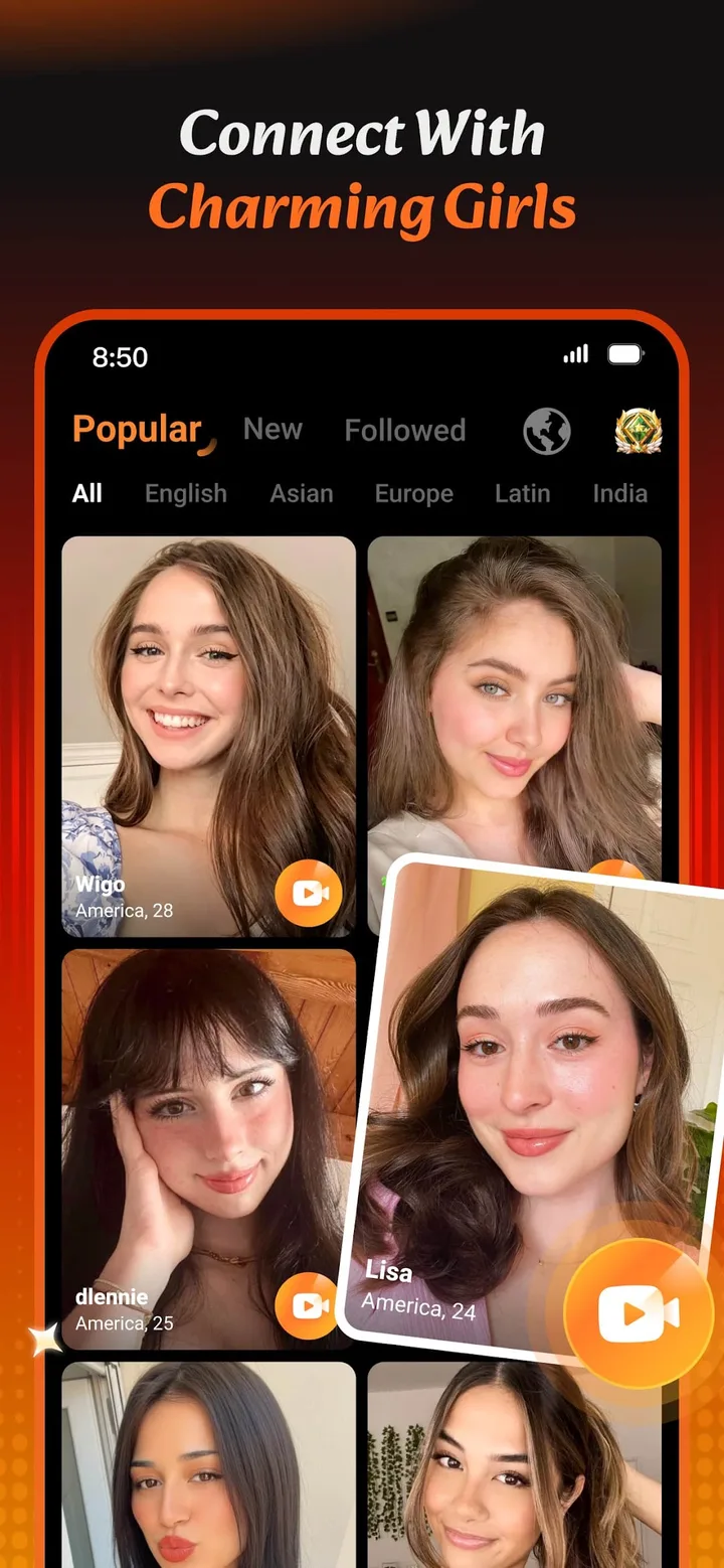 Wigo Live-Live Video Chat screenshot 2