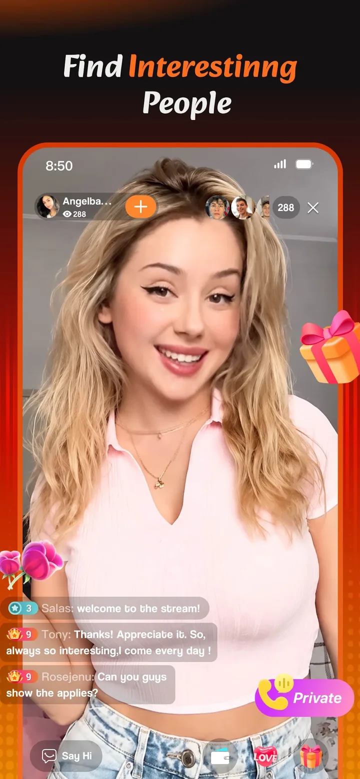 Wigo Live-Live Video Chat screenshot 3