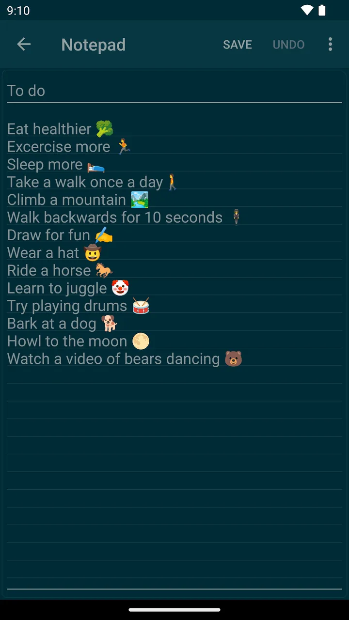Notepad - simple notes screenshot 4