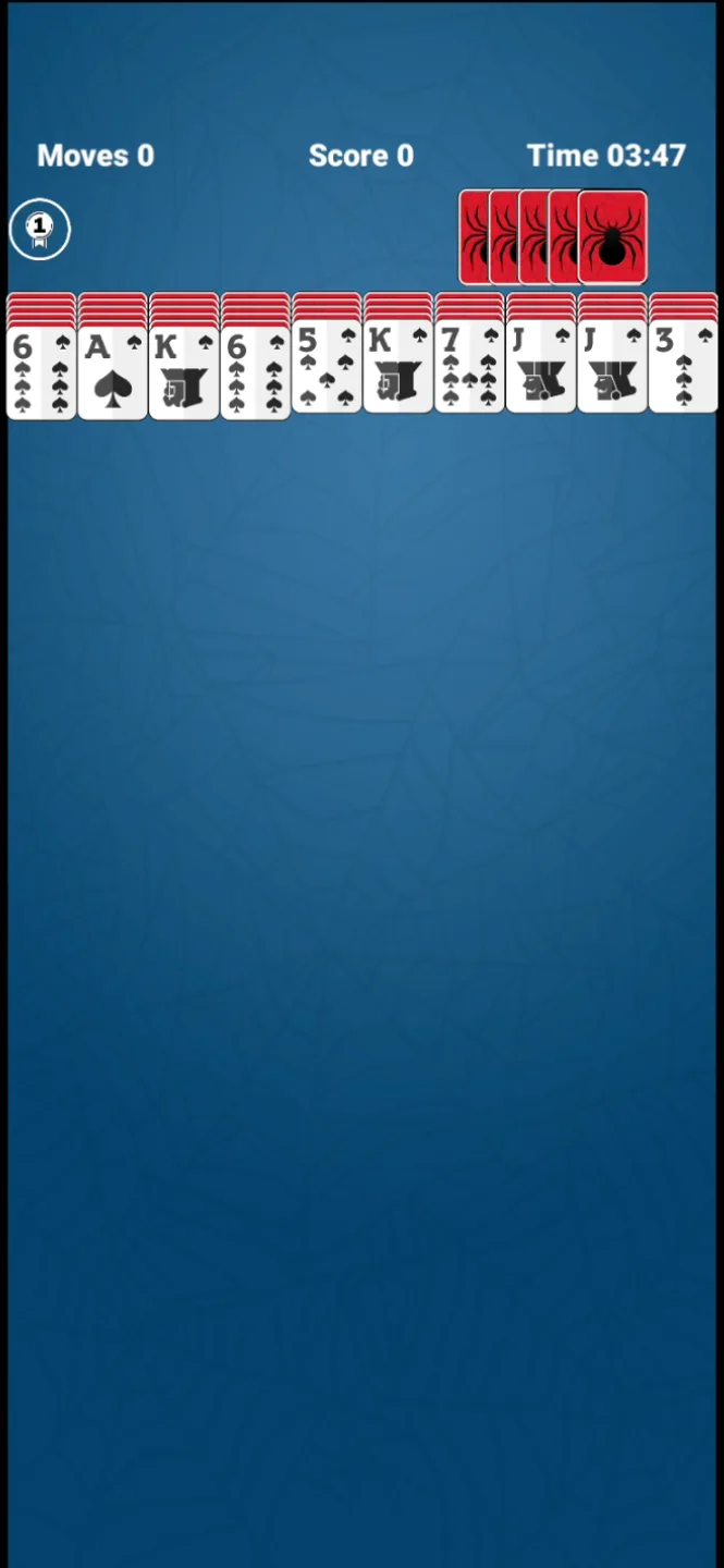 Spider Solitaire screenshot 3
