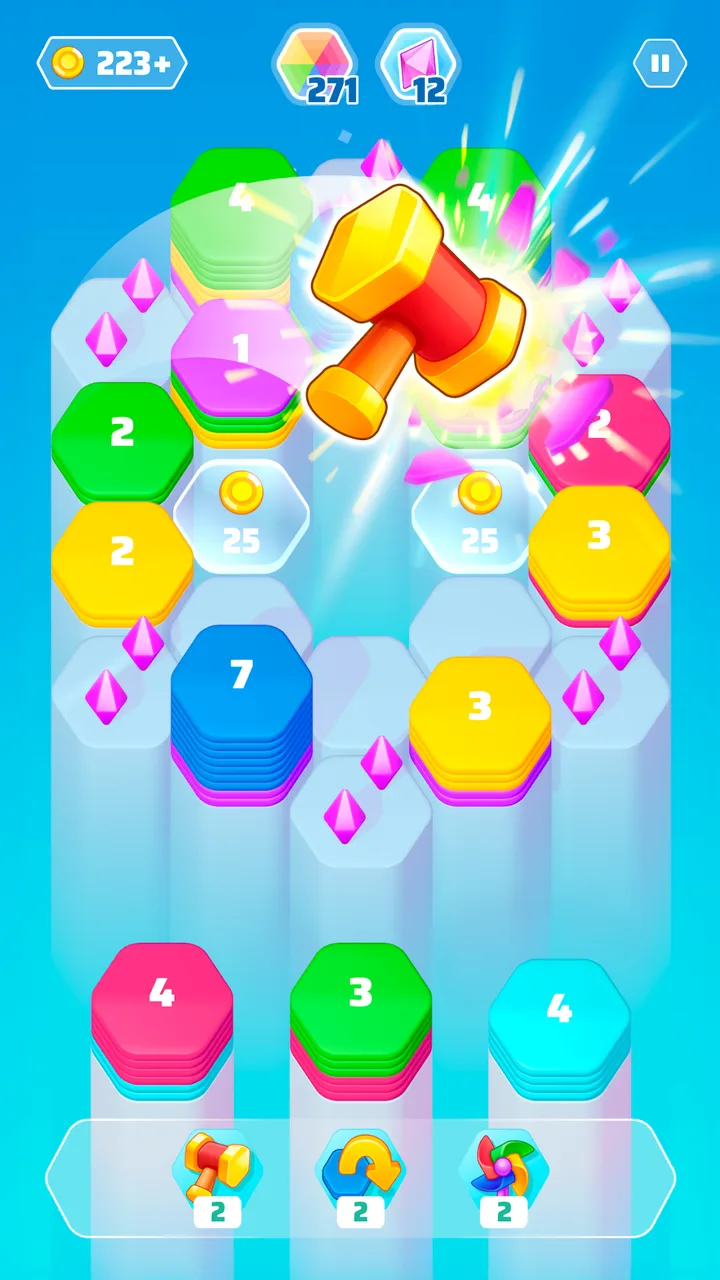 Color Slide - Hexa Puzzle screenshot 3