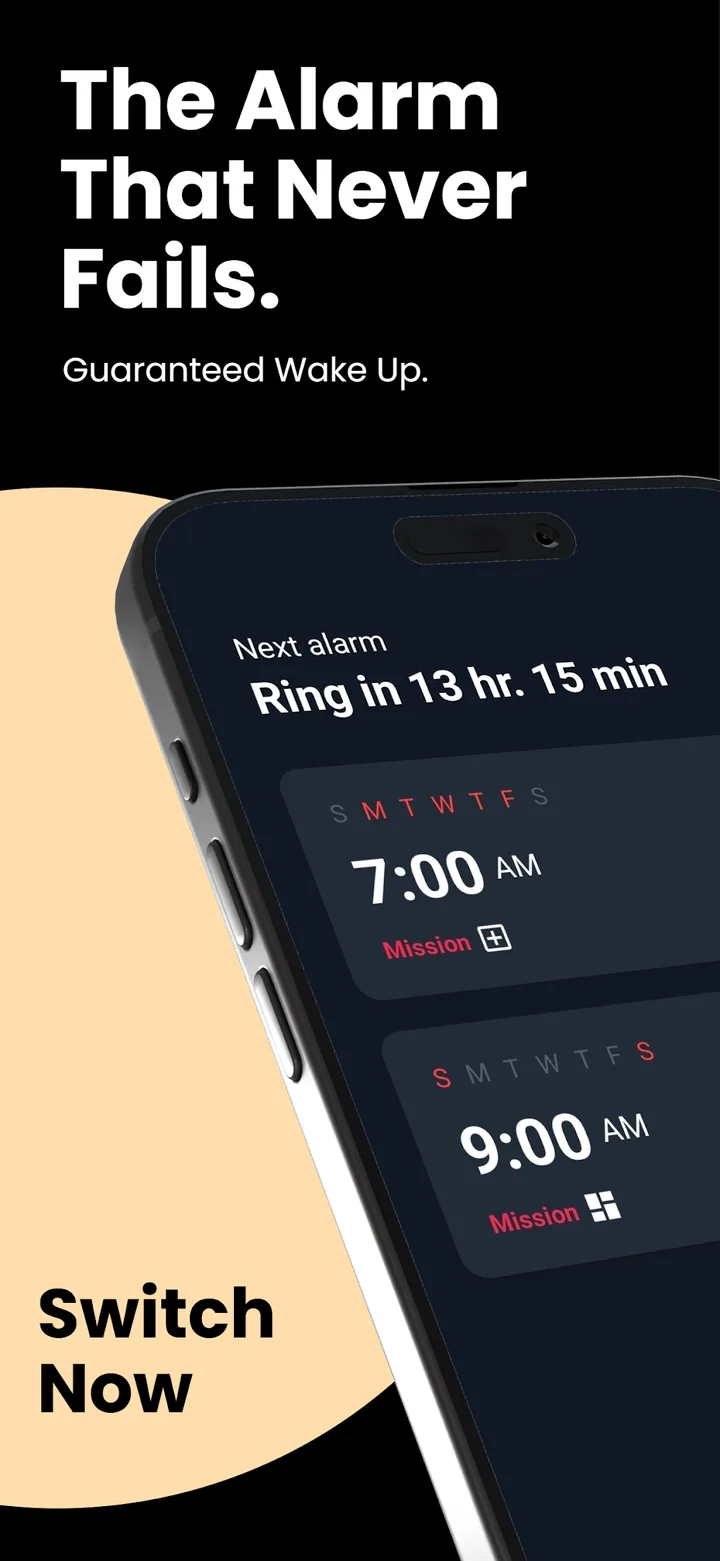 Alarmly - Wake Up Guaranteed screenshot 1