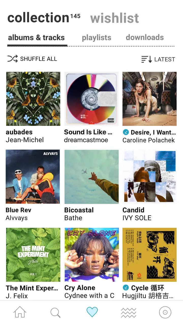 Bandcamp screenshot 1