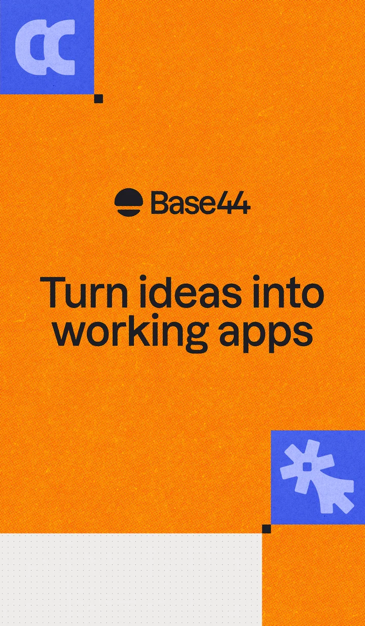 Base44: Build Apps with AI screenshot 1