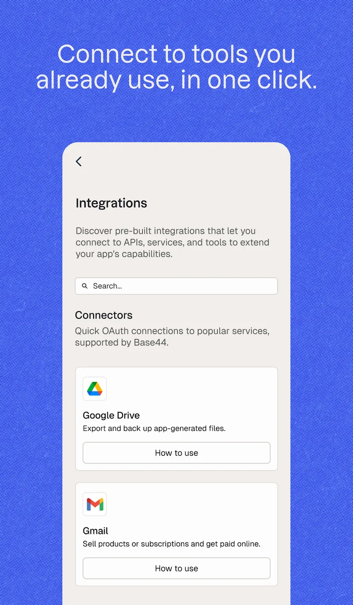 Base44: Build Apps with AI screenshot 4