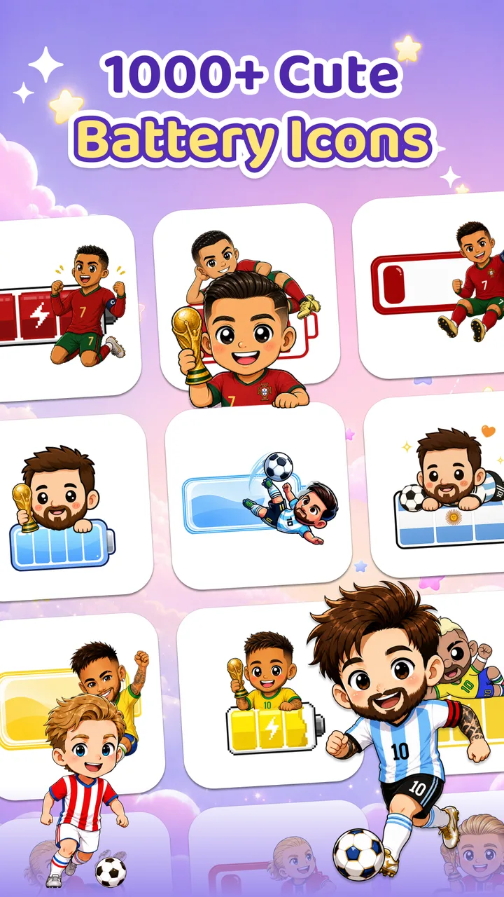 Emoji Battery Widget & Icons screenshot 2