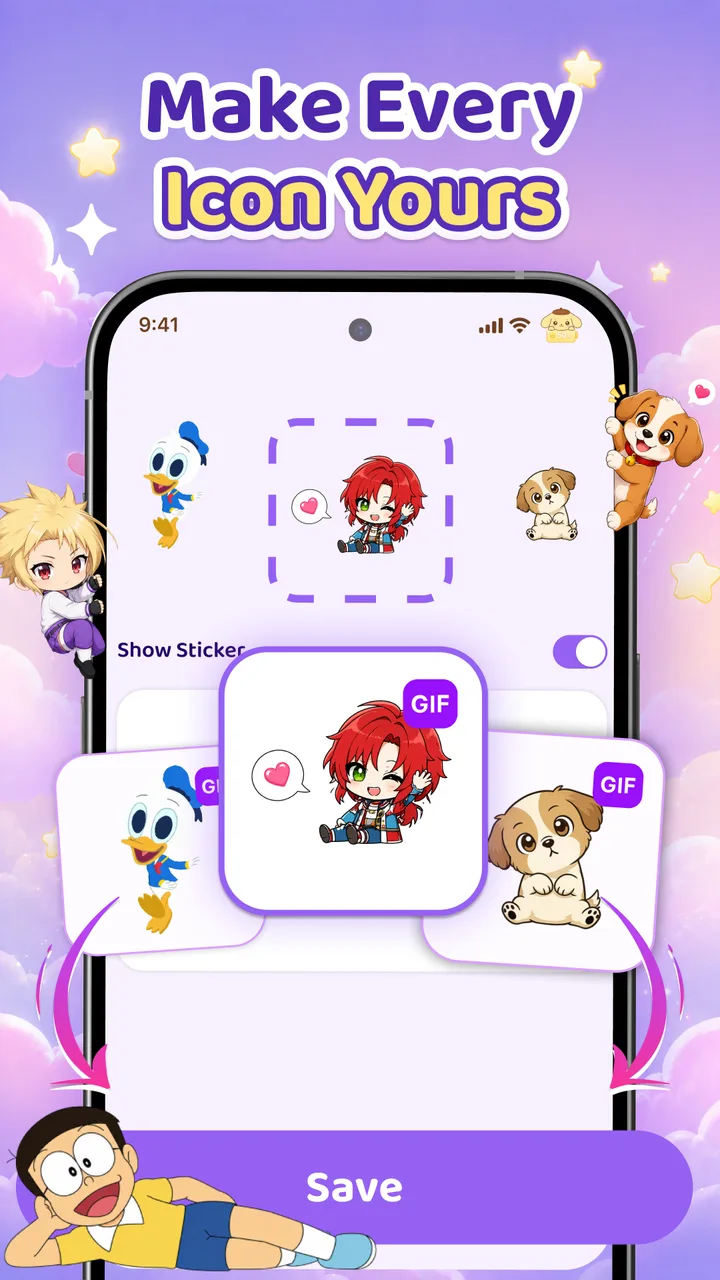 Emoji Battery Widget & Icons screenshot 4