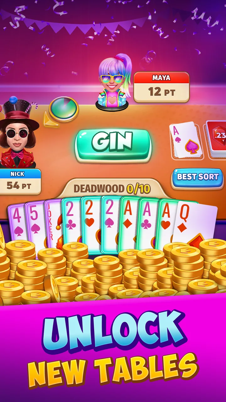 Gin Rummy Stars - Card Game screenshot 3