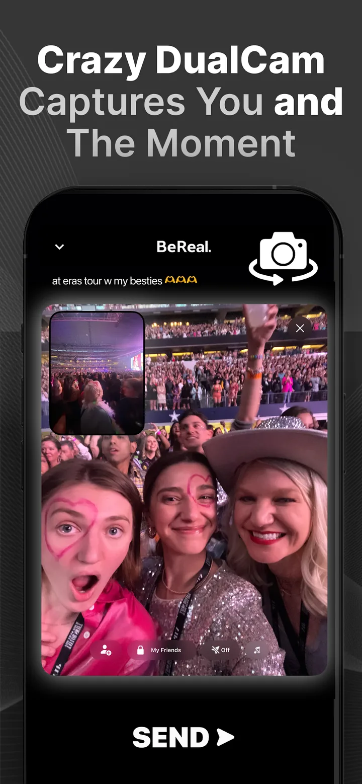 BeReal. Your friends for real. screenshot 1