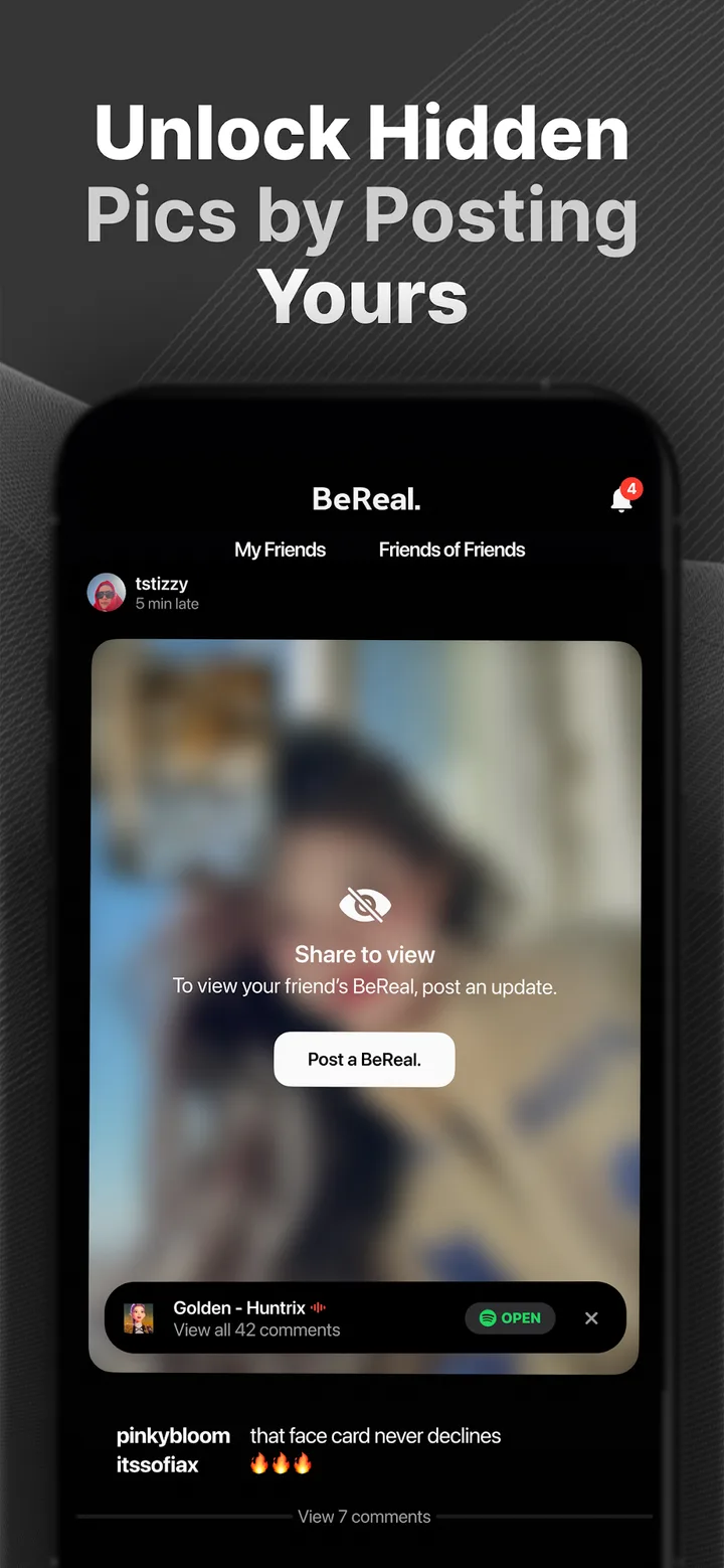 BeReal. Your friends for real. screenshot 2