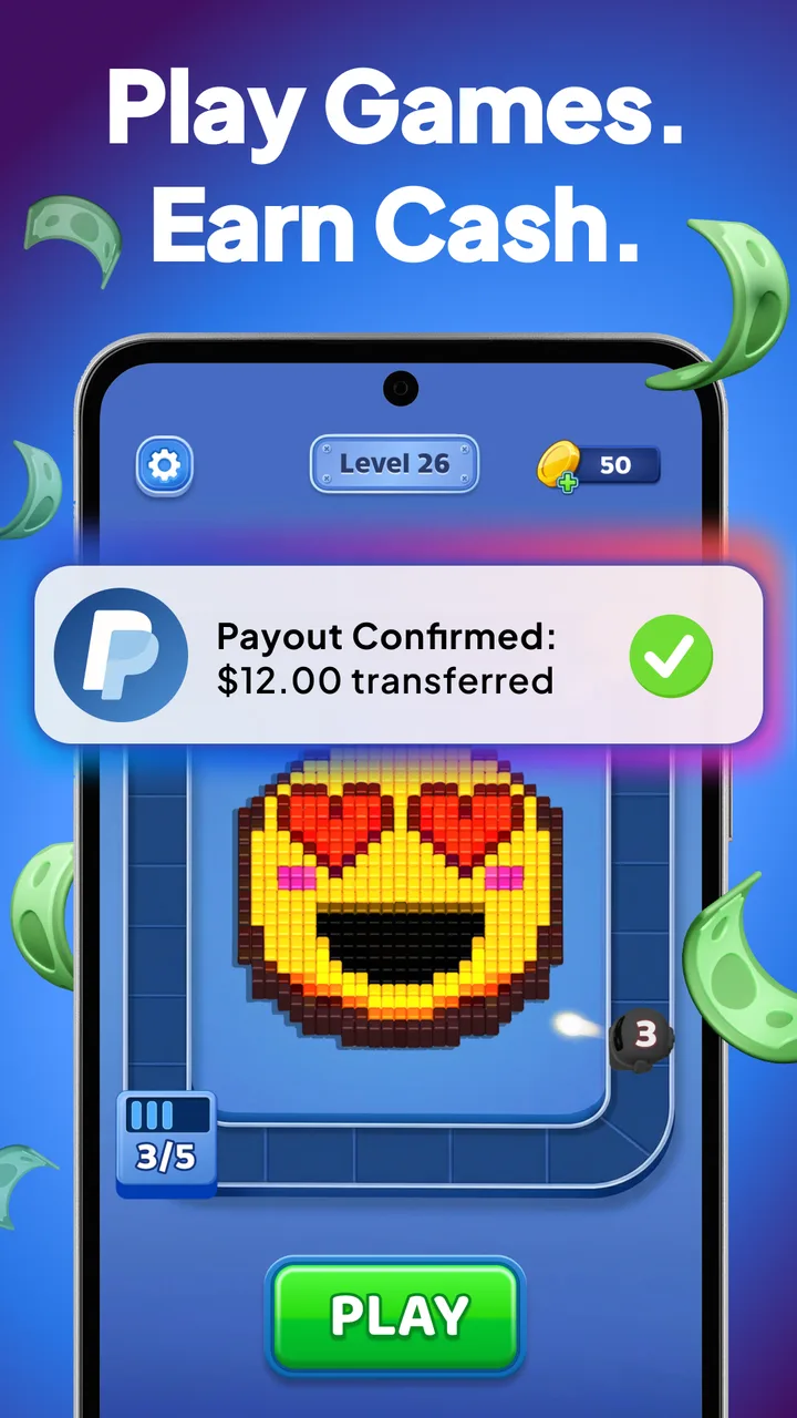 BESTPLAY Play to earn & donate screenshot 1