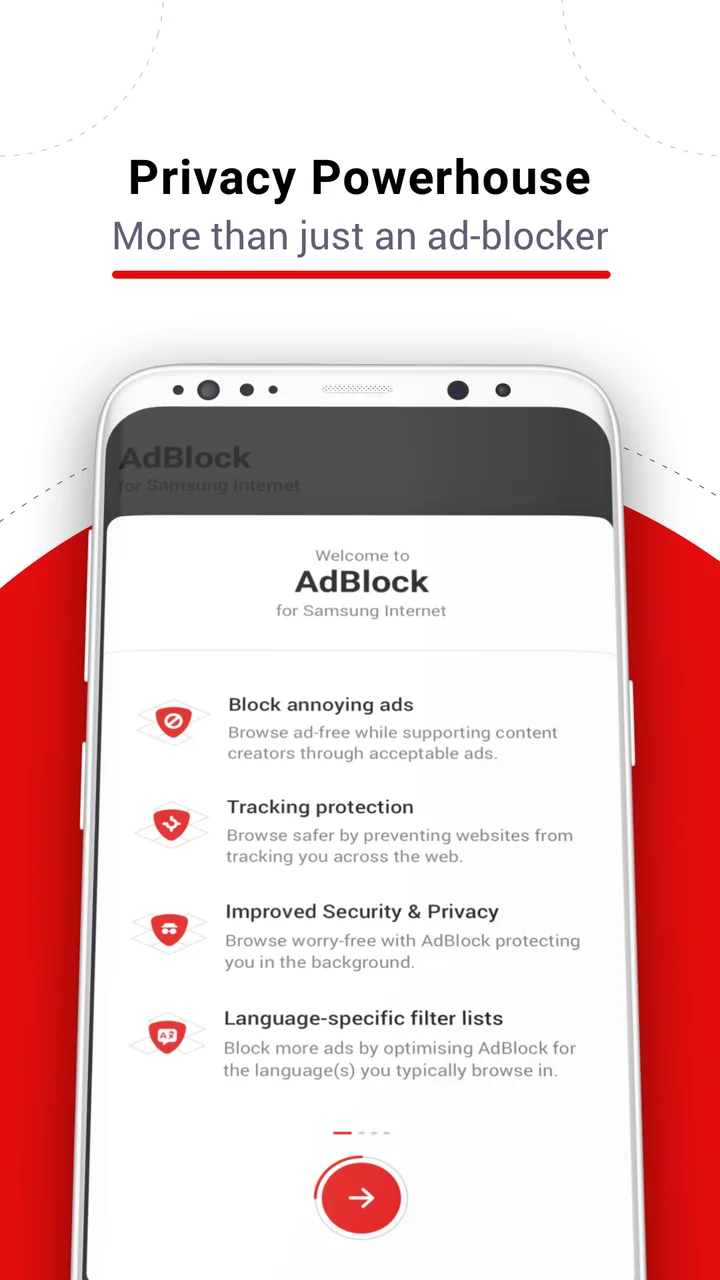 AdBlock for Samsung Browser screenshot 4