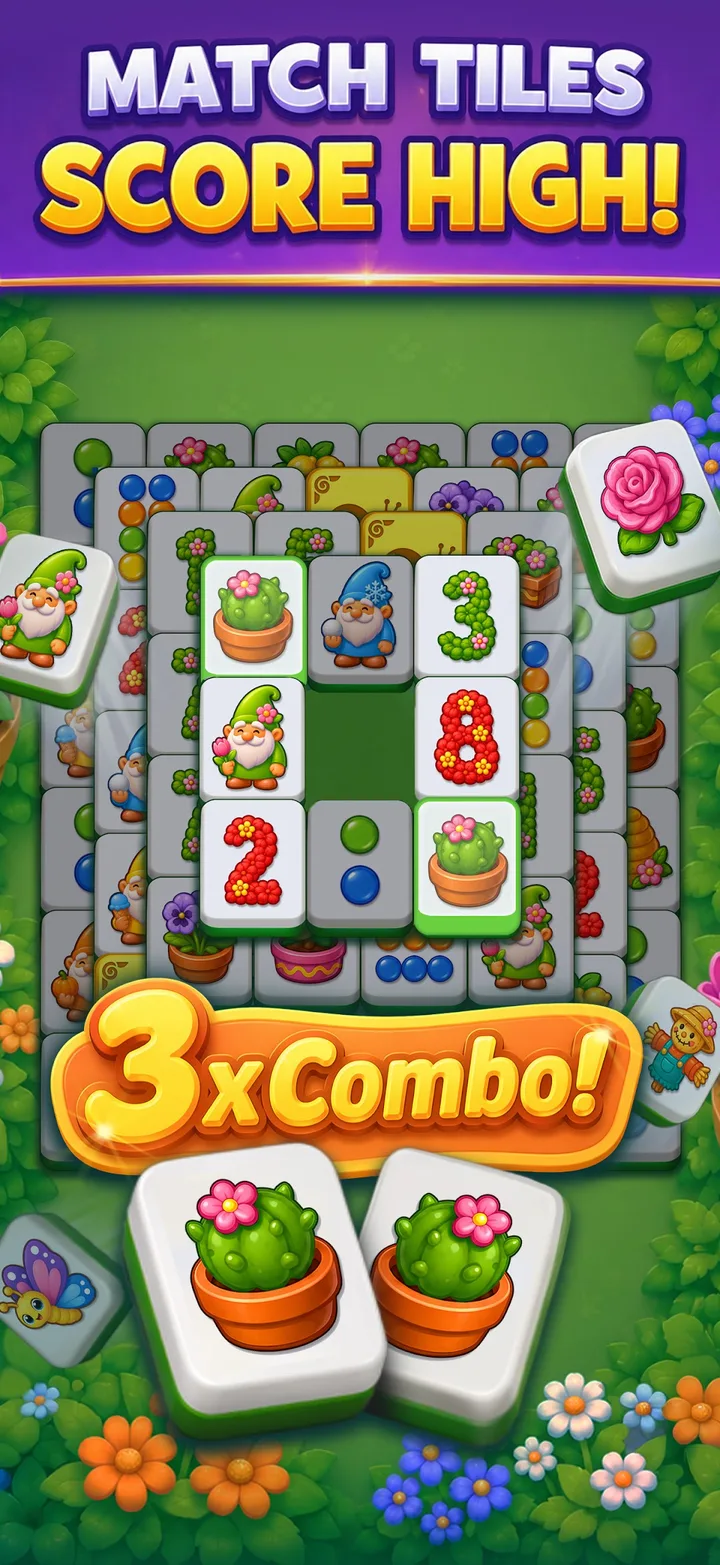 Garden Match: Win Cash screenshot 1