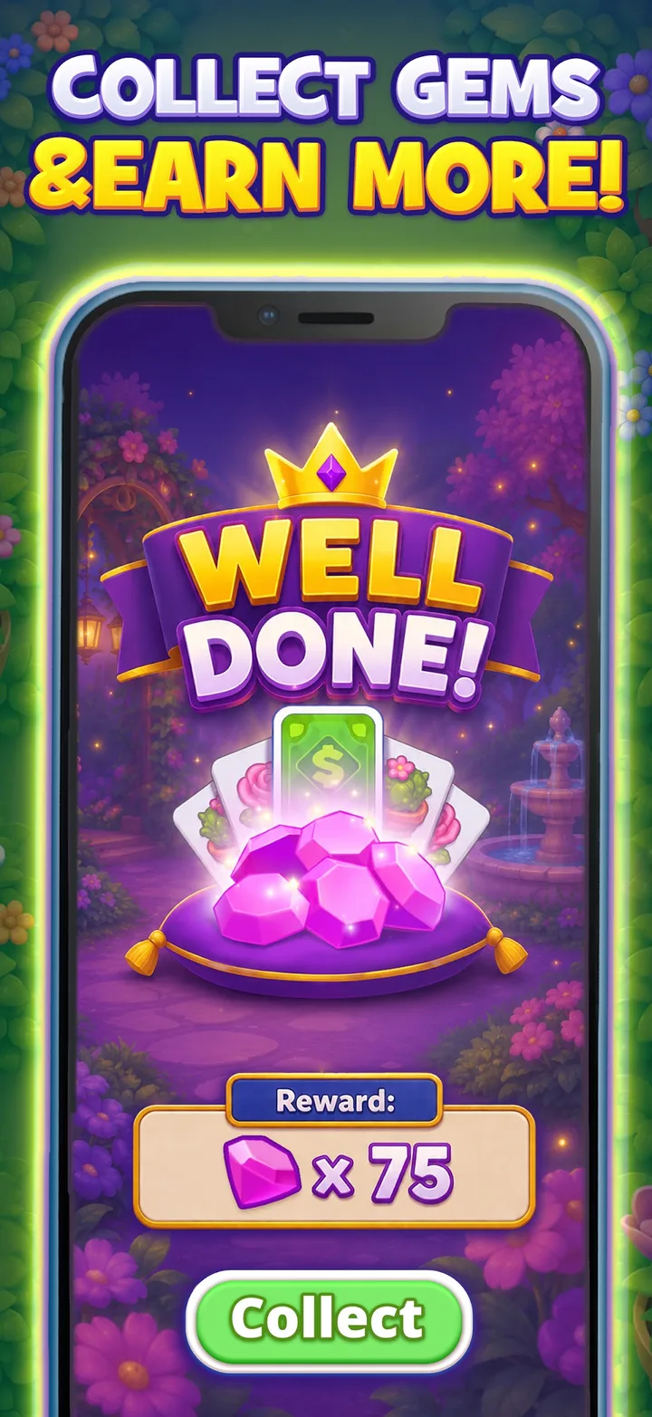 Garden Match: Win Cash screenshot 2