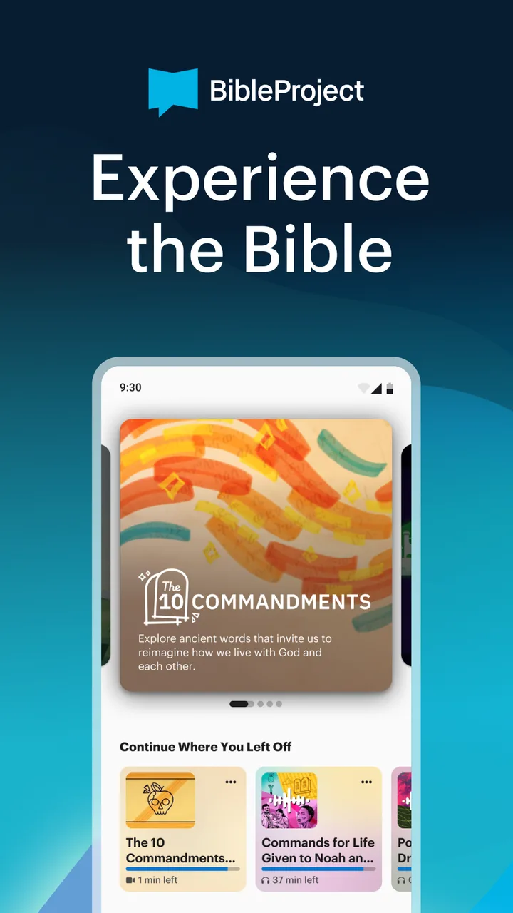 BibleProject screenshot 1