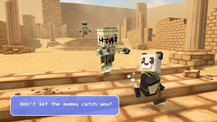 Blocky Quest: 3D Platformer screenshot 2