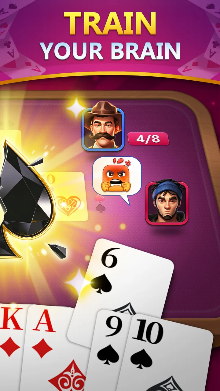 Spades - Classic Card Games screenshot 3