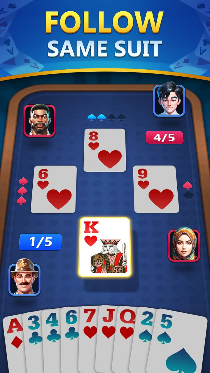 Spades - Classic Card Games screenshot 4