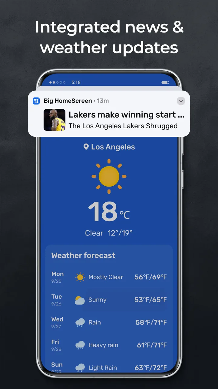 Big HomeScreen - Easy & Smooth screenshot 3